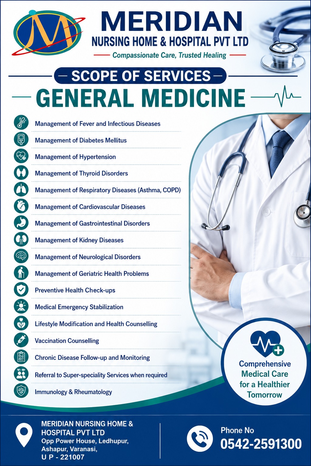 Meridian Hospital service 1