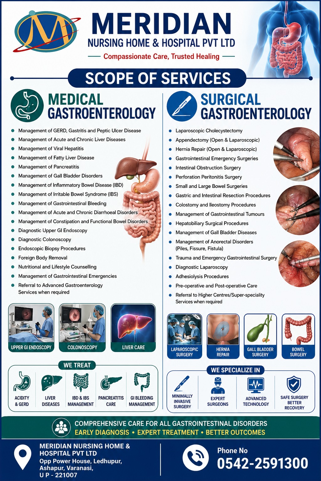Meridian Hospital service 7